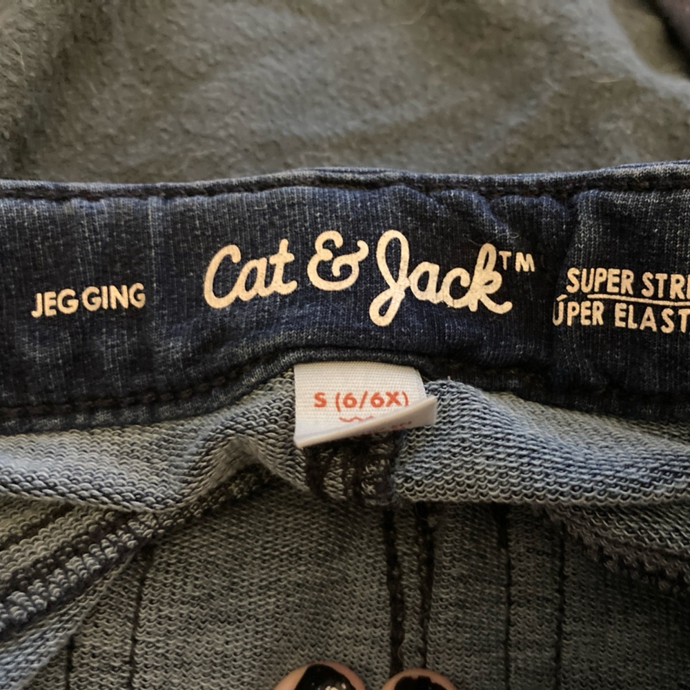 Cat & Jack Dark Blue Super Stretch Jeggings
